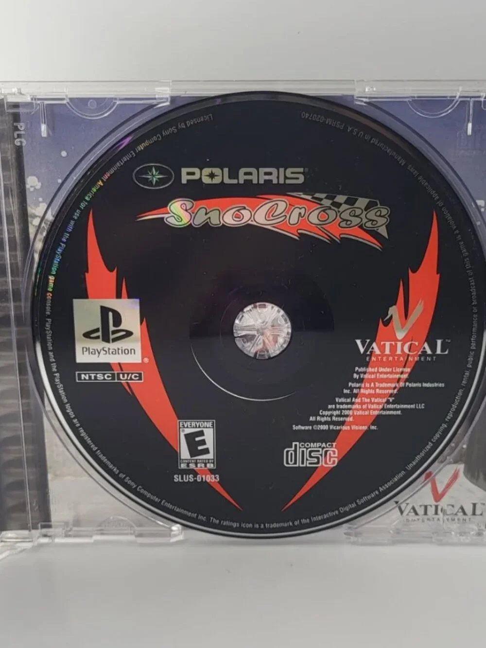 Polaris SnoCross - Sony PlayStation 1 CIB Great Condition Tested/Works PS1